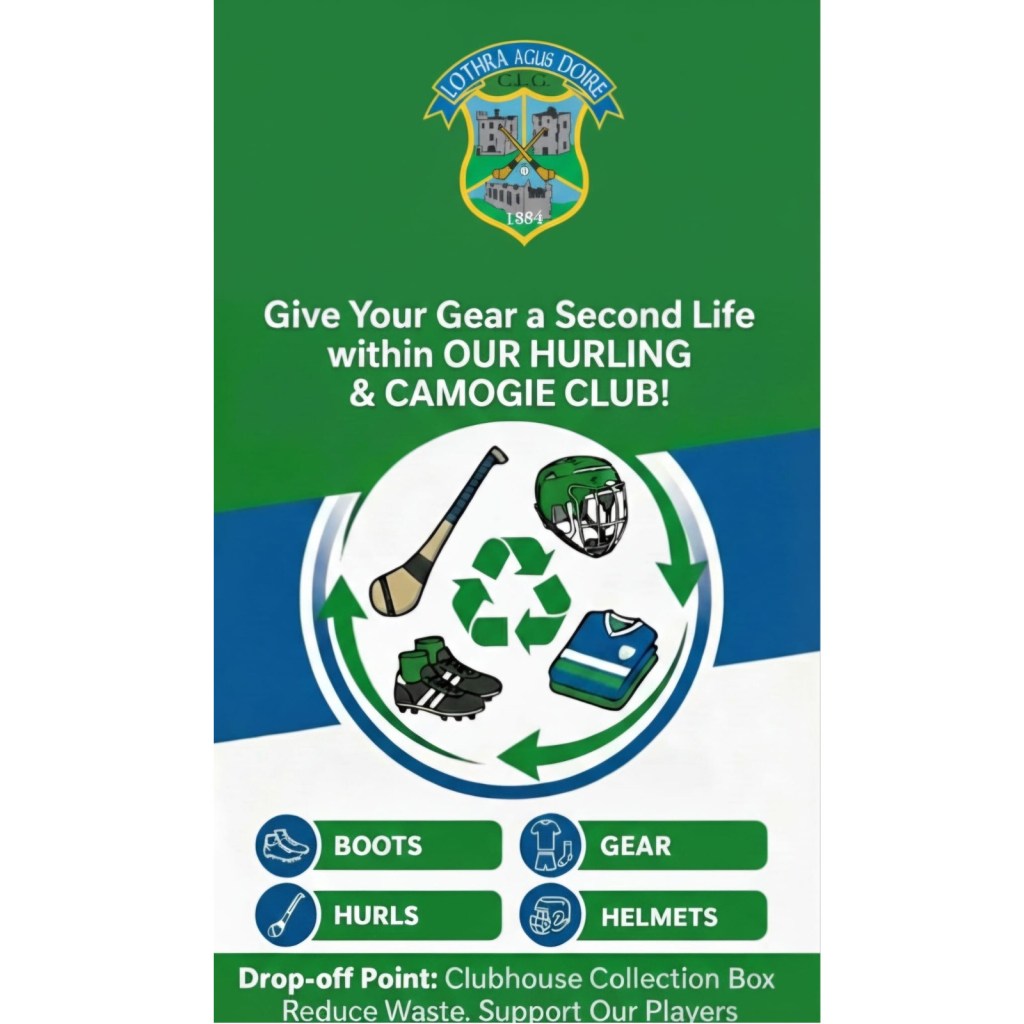 Lorrha GAA recycling initiative 2025