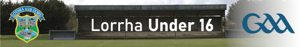 Lorrha Under 16
